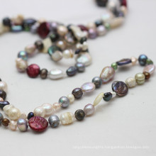 Baroque Pearl Fashion Long Necklace Jewellery (E190025)